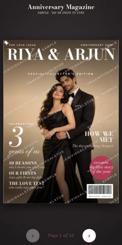 Anniversary Magazine page 1