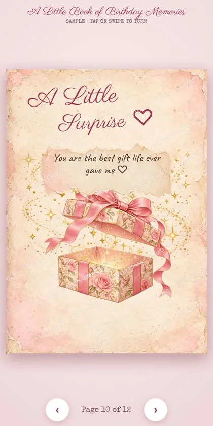 Birthday Book page 4